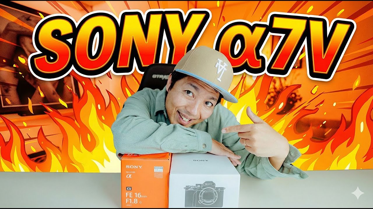 【Sony a7V 開封】外観とスペックを見ていくぞぉぉぉ!!!!!