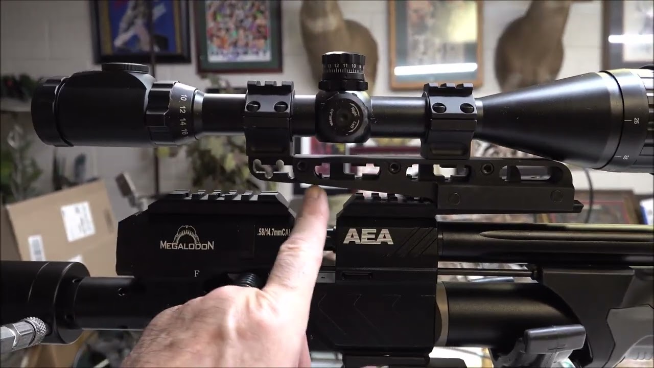 58 Megalodon Air Rifle Open Box