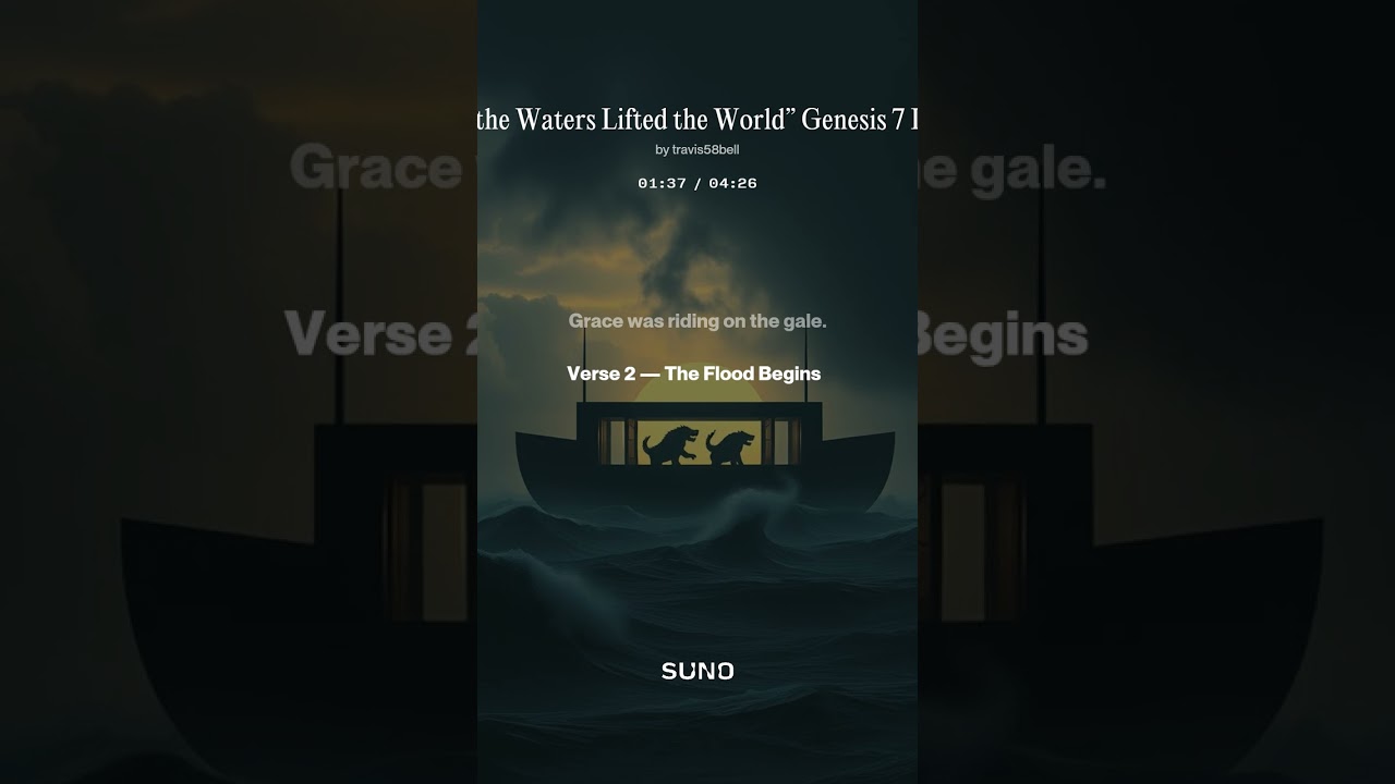 “When the Waters Lifted the World” Genesis 7 Inspired #cinematic #ambient #progressiverock #folk
