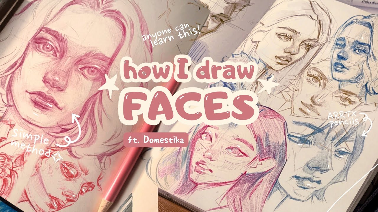₊✧ Drawing faces in a week ✧&deg;｡ / learning with Domestika ~