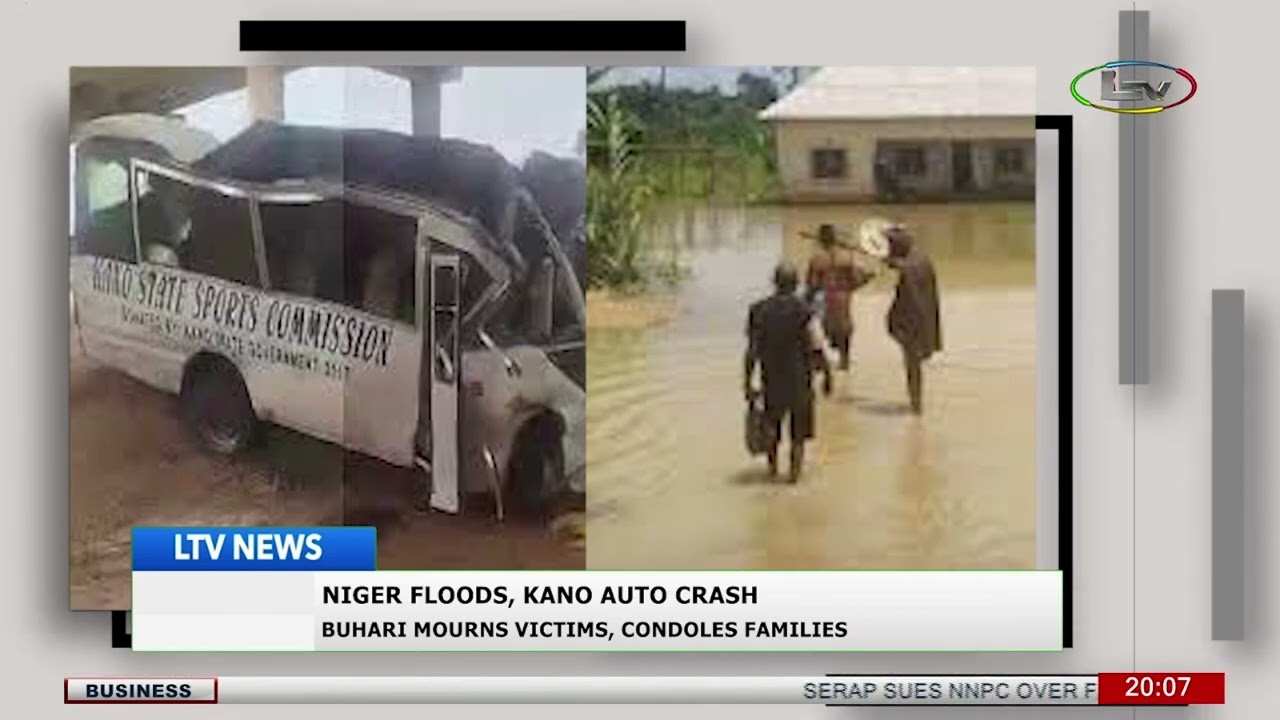 Niger Floods, Kano Auto Crash: Buhari mourns victim, condoles families