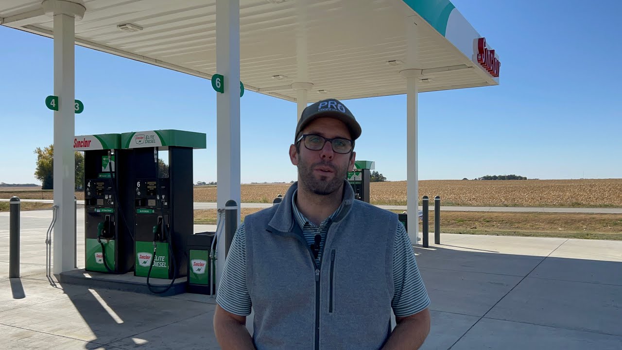 October 18, 2024: Different choices of gasoline and diesel fuel at Pro Cooperative