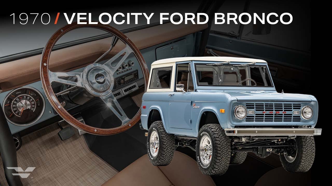 1970 Classic Bronco Signature Series in Brittany Blue | No. 2863