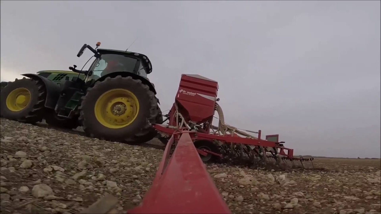 John Deere 6195R & Keverneland TS-EVO