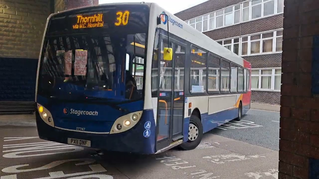 WORKINGTON BUS STATION, LAKES LIVERIED DOUBLE DECKERS ON X4'S AND 29'S AND VARIOUS STUFF ON 30'S