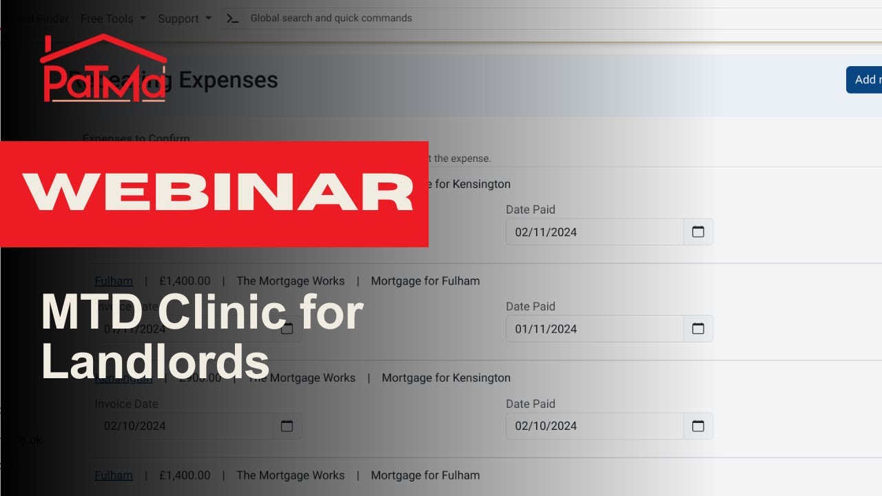 Making Tax Digital (MTD) for Landlords Explained | MTD Landlord Clinic Webinar