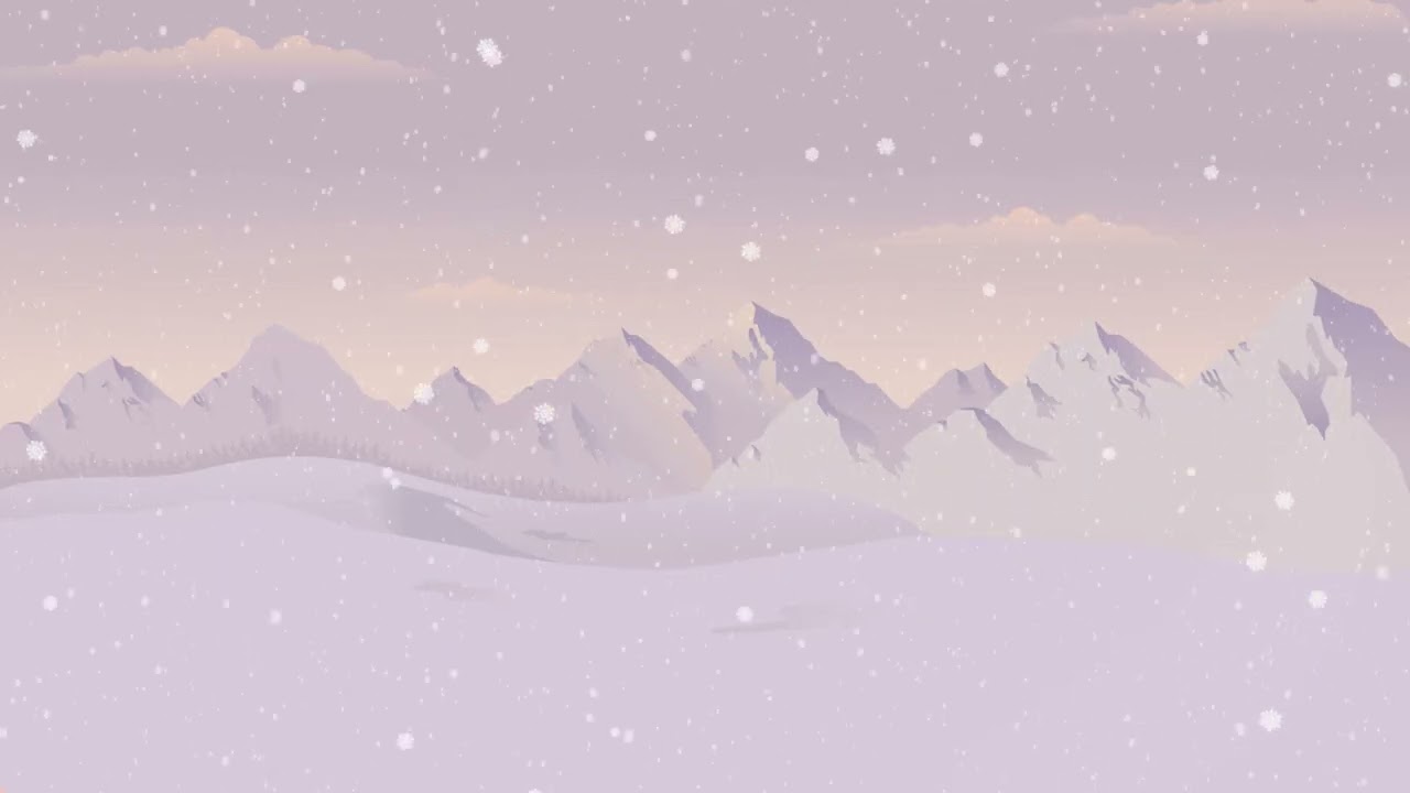 Nutcracker Lofi Ambience | Winter Mountains & Falling Snow | Gentle Ballet Music for Relaxation