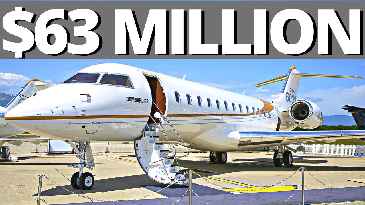 Inside Look At The Luxurious Bombardier Global 6000 Private Jet