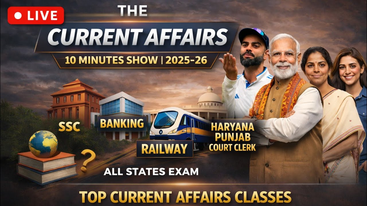🔴CLASS 16 THE CURRENT AFFAIRS SHOW | #ssccurrentaffairs #cgl #ssc #rahulsirclasses7 #ias #railway 