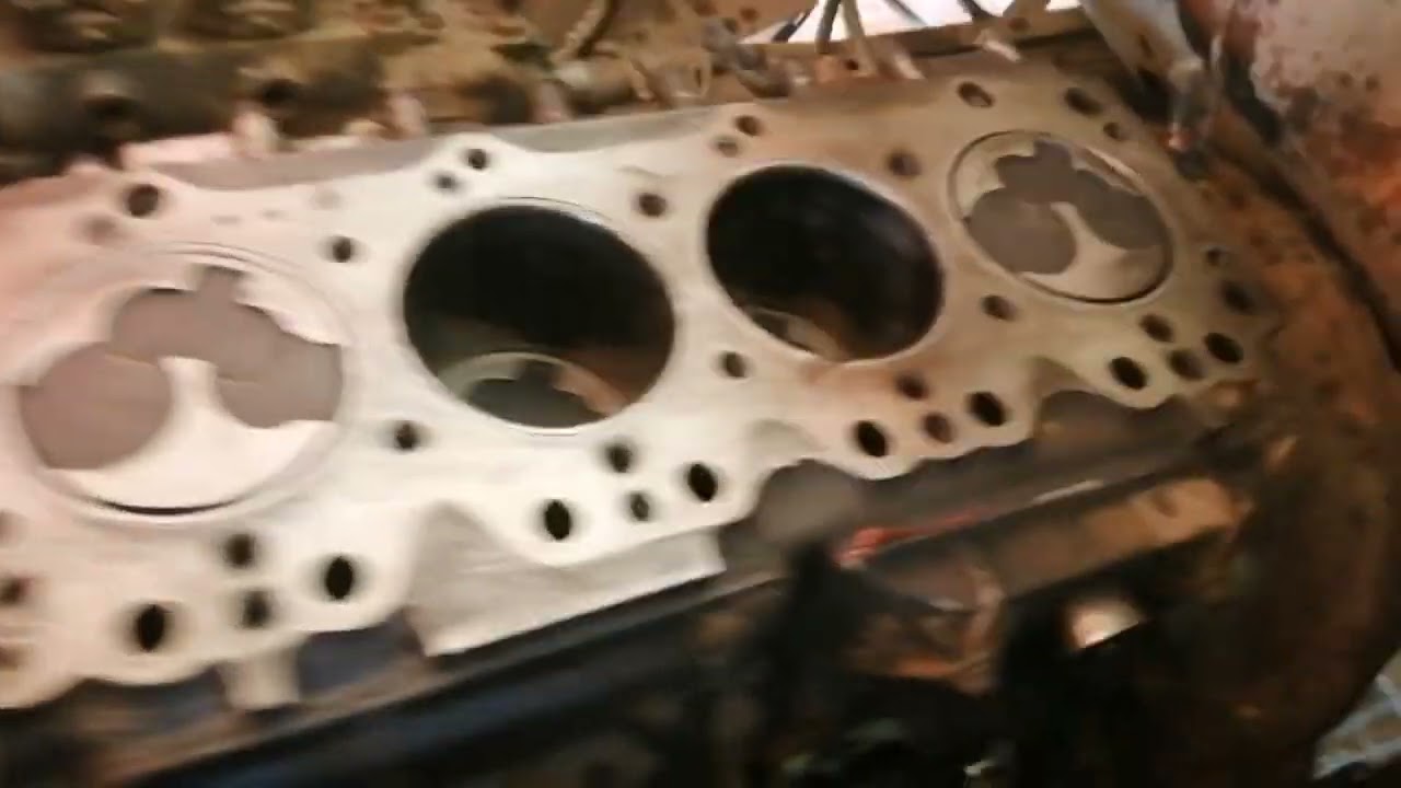cylinder head replacement gasket isuzu 4ba1 and tune up 1342 fire ring position