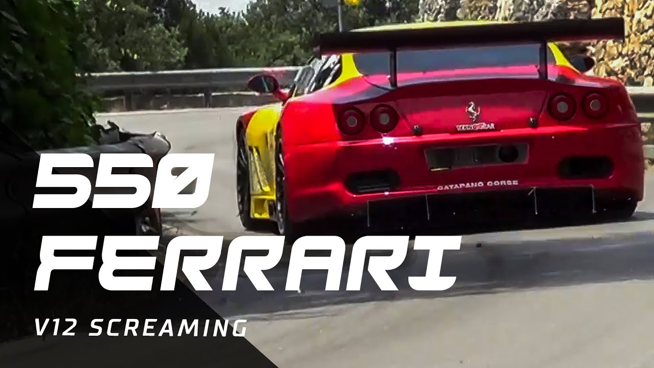 V12 FERRARI 550 Maranello | PURE SOUND 1080p50