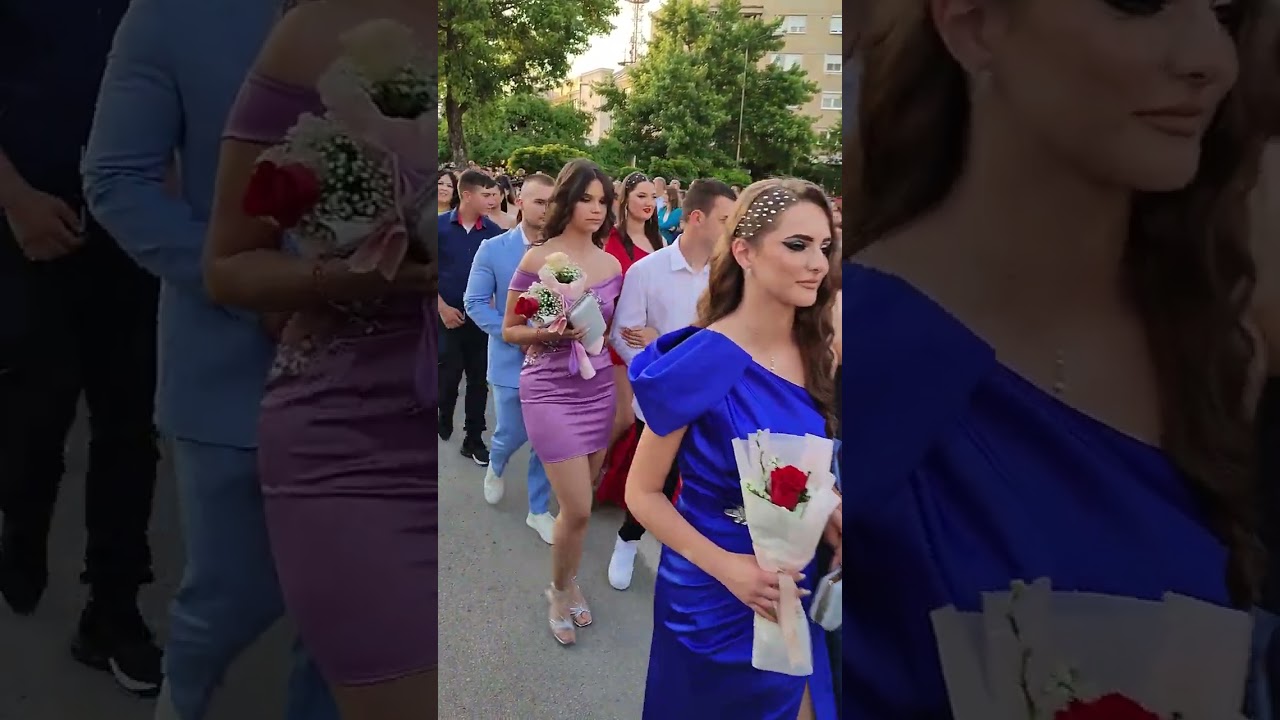 Svečani defile maturanata Poljoprivredne i medicinske škole Bijeljina