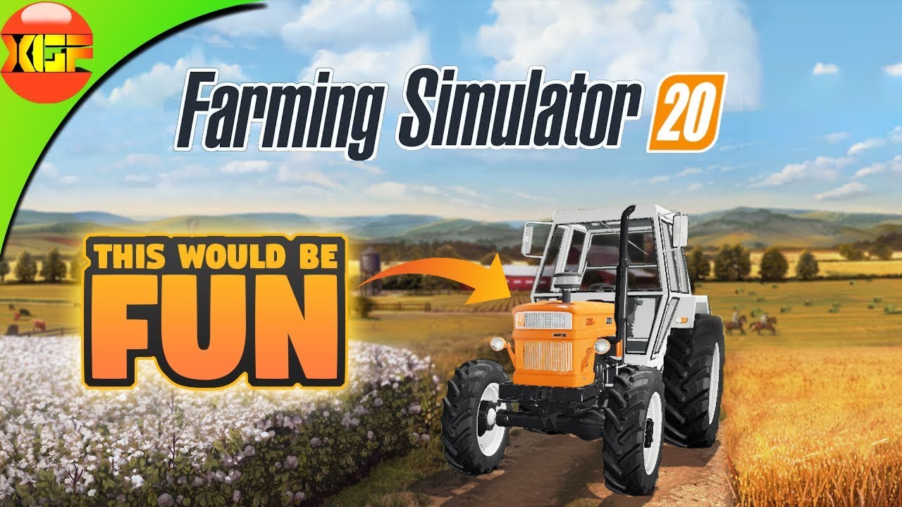 Farming Simulator 20! These vehicles could make the game a next level farming game for mobile!