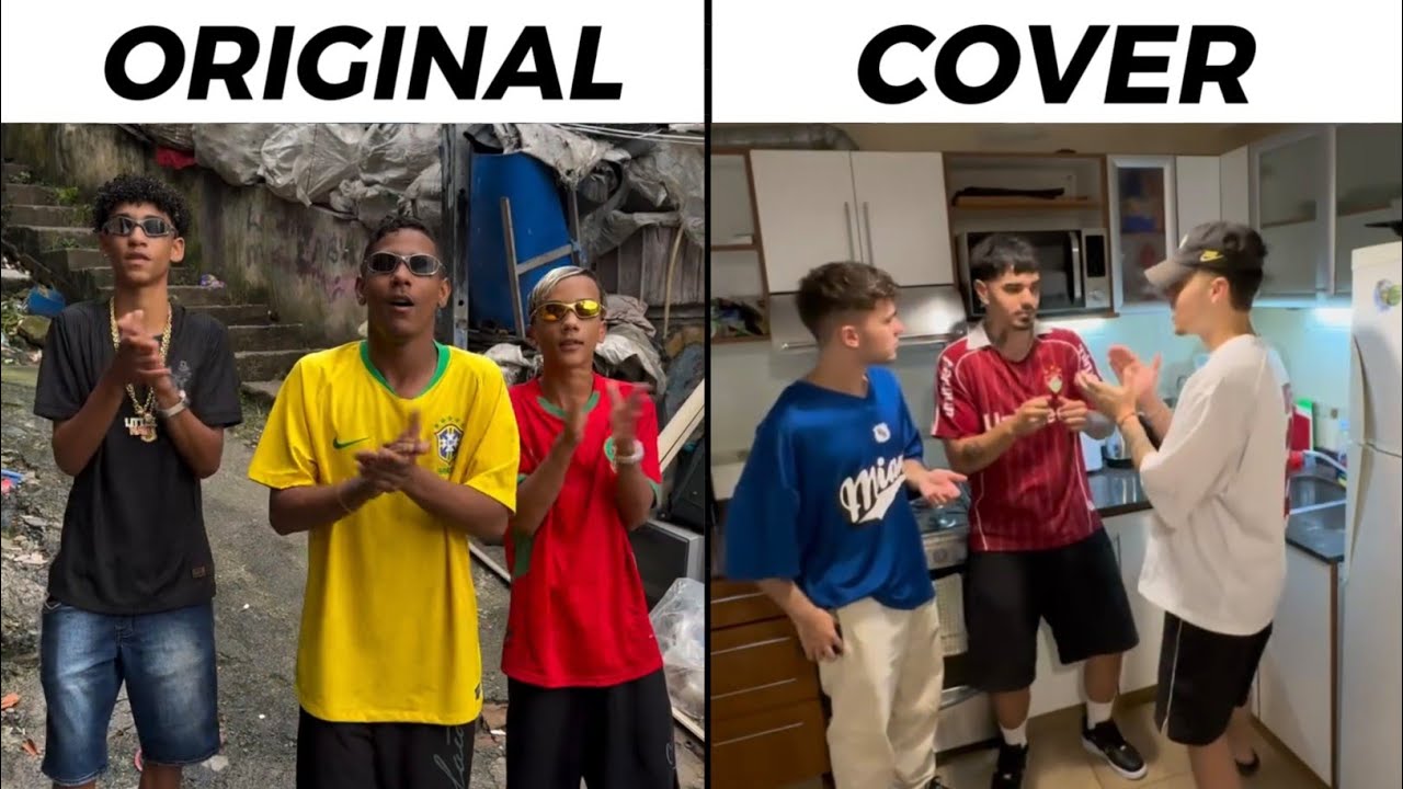 MC XANGAI & MC MENOR JP & MC COLLIN Original vs Cover