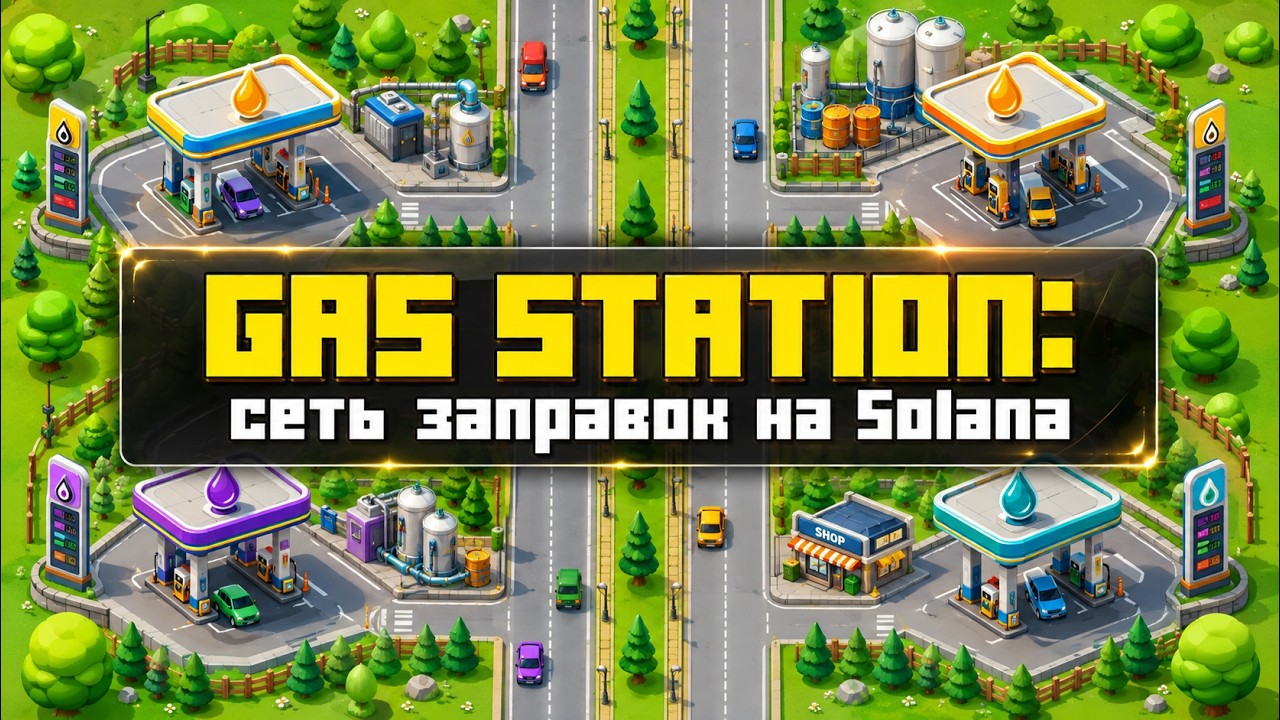GAS STATION: play2earn игра на Solana (vs RollerCoin, Sunflower Land) обзор | review
