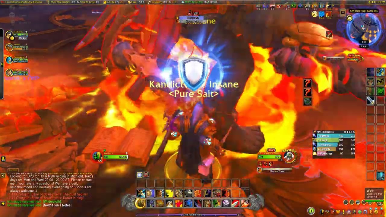Live - Level 64-66 - Tanking Neltharus