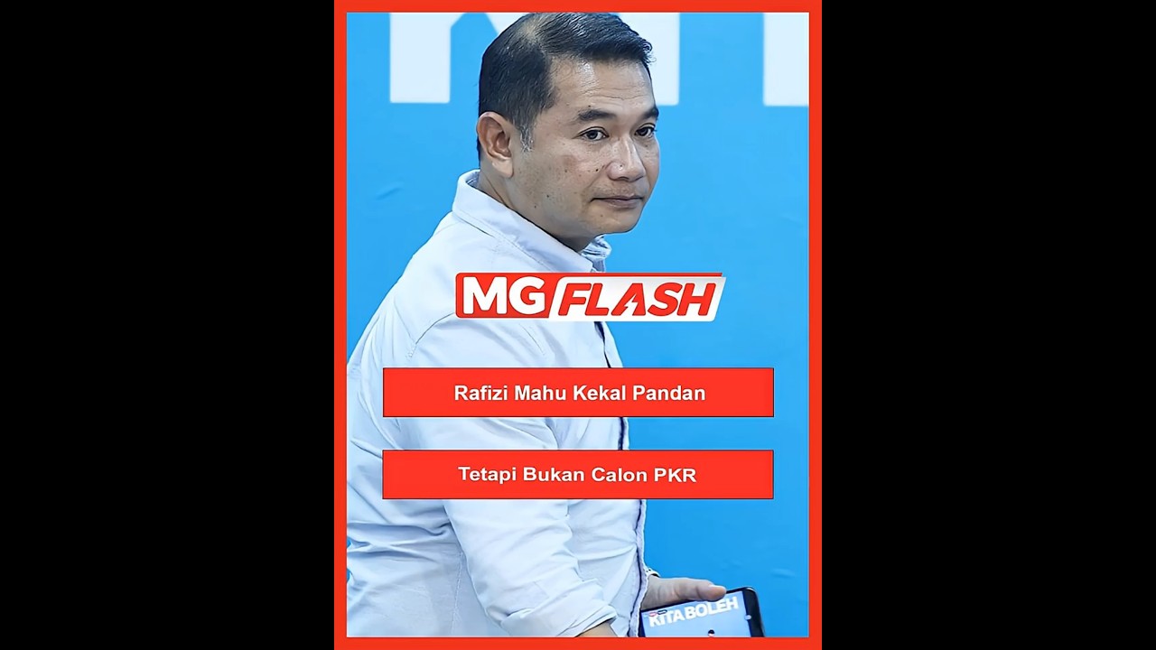 Rafizi Mahu Kekal Pandan Tetapi Bukan Calon PKR #MGFlash