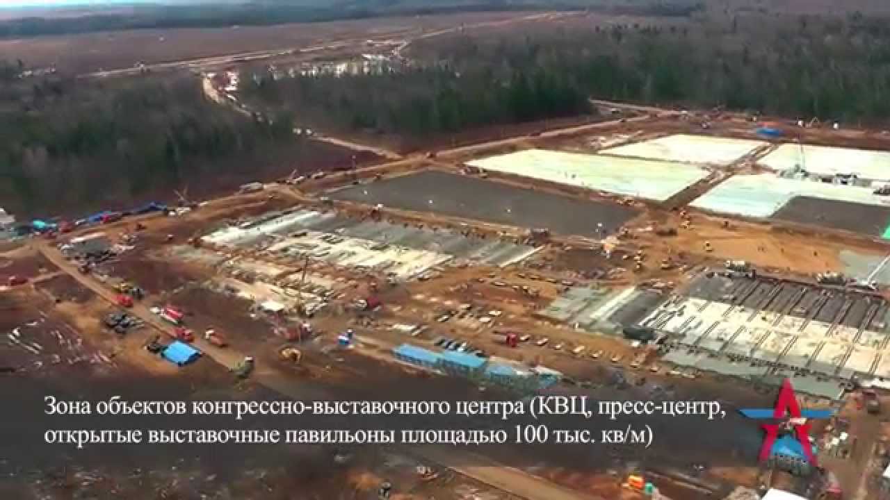 Парк Патриот с высоты птичьего полета. Большой облет от 18.04
