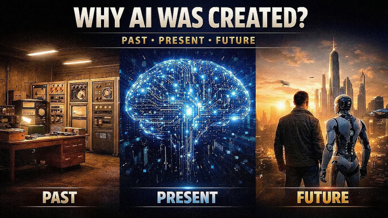Why Was AI Created? The Past, Present, and Future of Artificial Intelligence