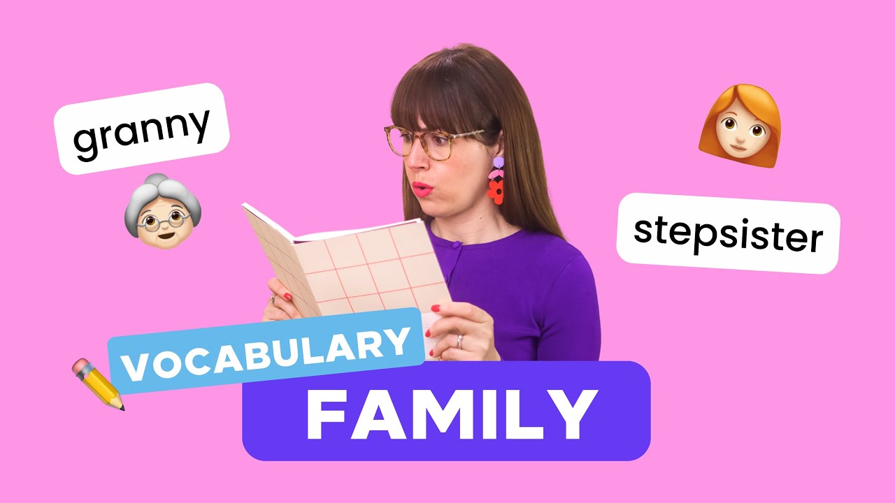 👵🏼 Vocabulario de la familia en inglés | Con ejemplos y ejercicio