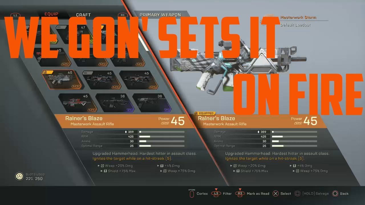 Ralnors Blaze Review   Anthem