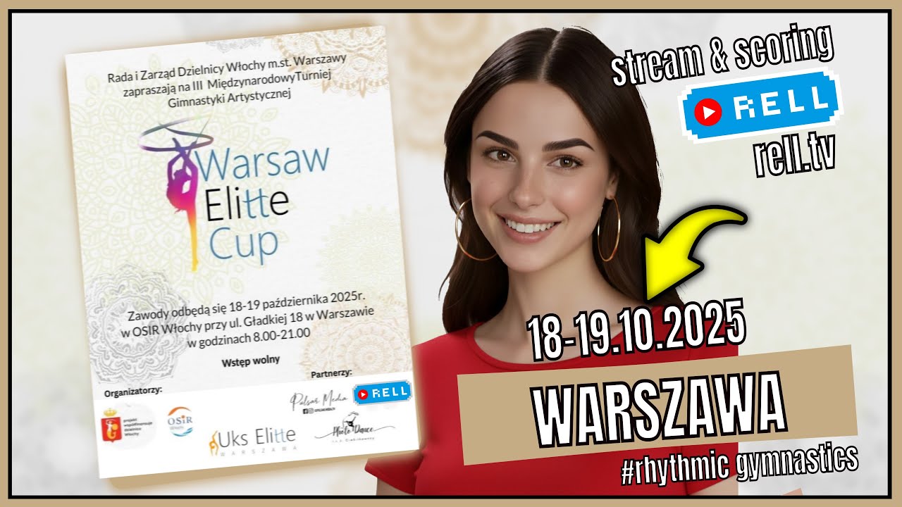 S2【▶️RELL 】RG Tournament - WARSAW ELITTE CUP - WARSAW, POLAND 2025