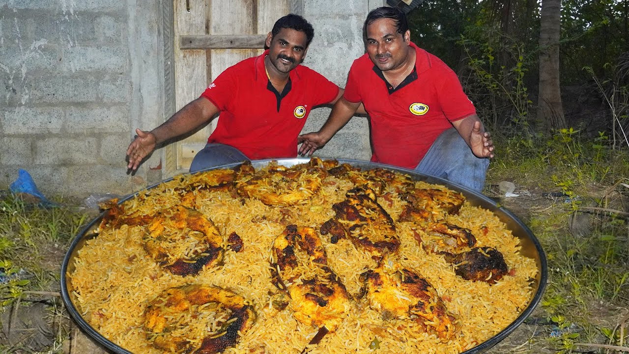 Fish Biriyani | South Indian Katla Fish Biriyani | World Food Tube