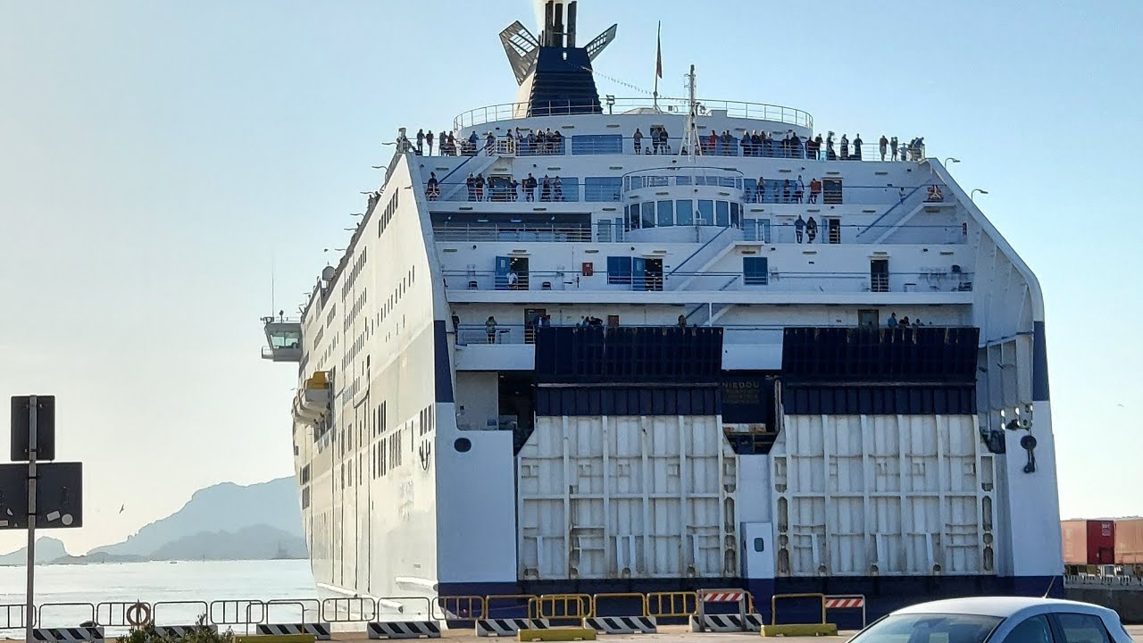 Cruise Sardegna - Grimaldi Lines | arrivo nel porto di Olbia 2020