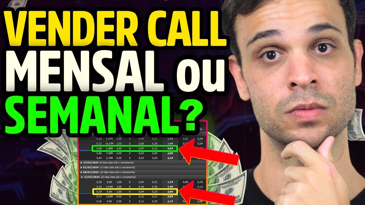 Pr&ecirc;mio 2X maior na VENDA COBERTA DE CALL (como escolher o VENCIMENTO CERTO)