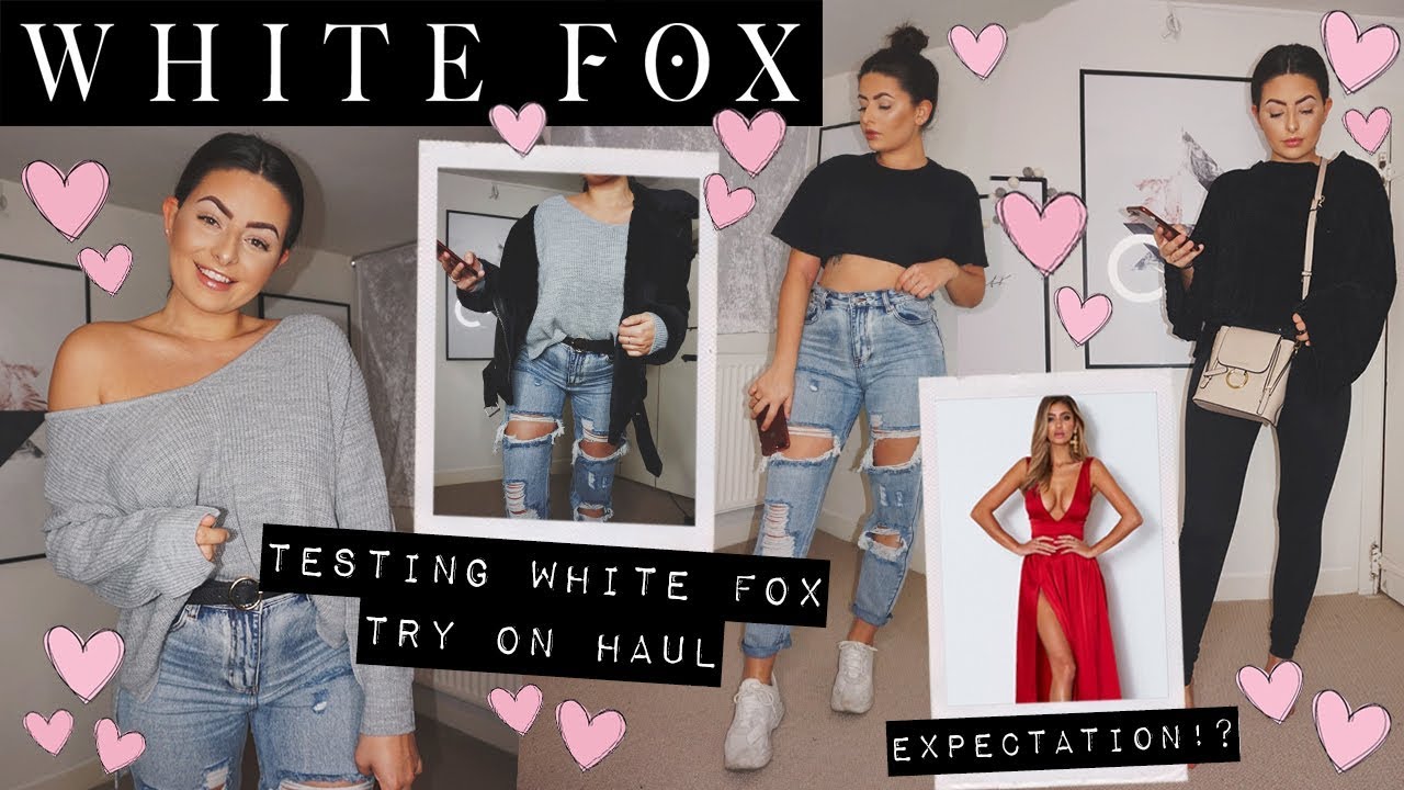 AVERAGE GIRL Testing WHITE FOX BOUTIQUE! I Am SHOOK ... Try On Haul | Emily Diane Philpott