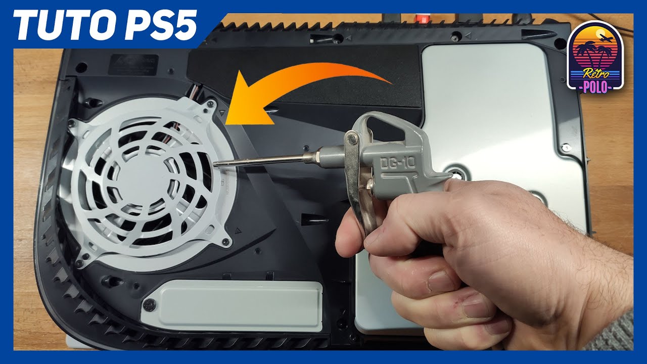 Tuto PS5 : Nettoyer sa PlayStation 5 pour éviter les surchauffes