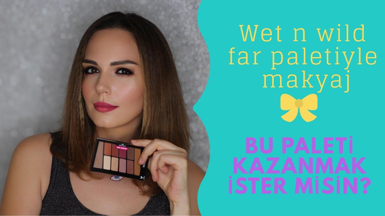 Wet n wild Rose in the air far paleti ile makyaj || Çekiliş || Aylin Gümüş