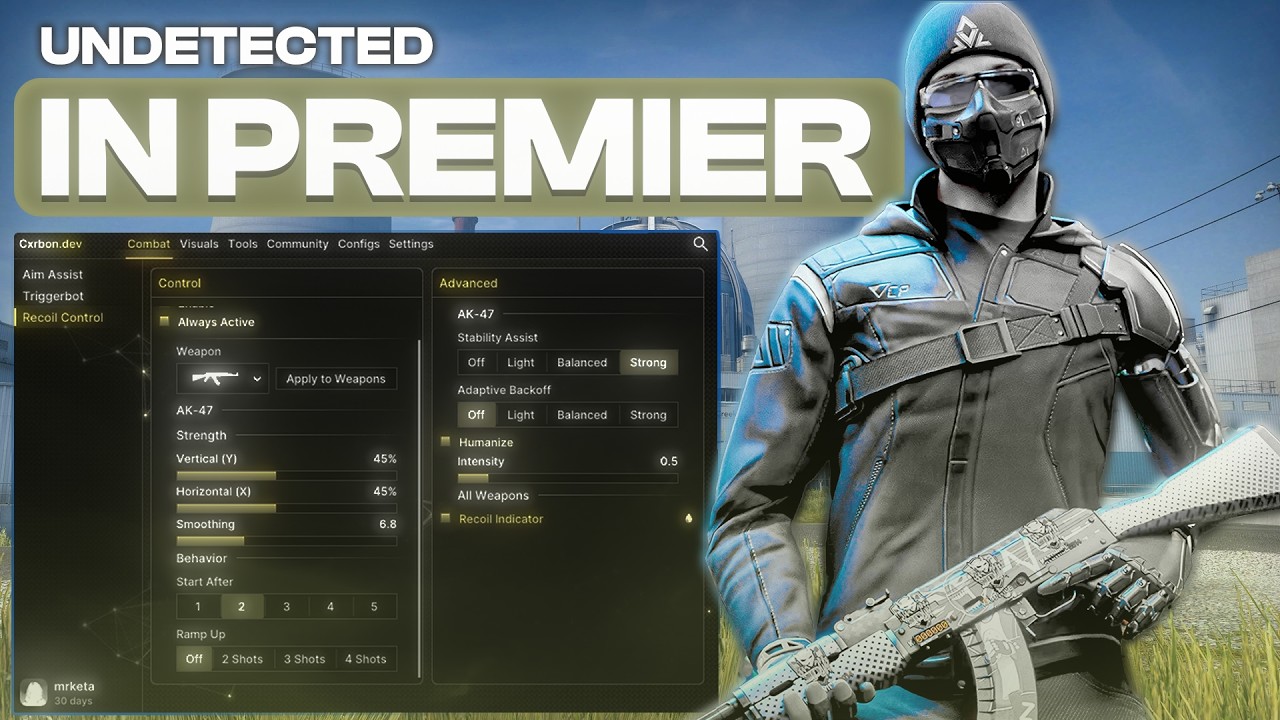 Using Undetected CS2 Cheats in Premier 2026
