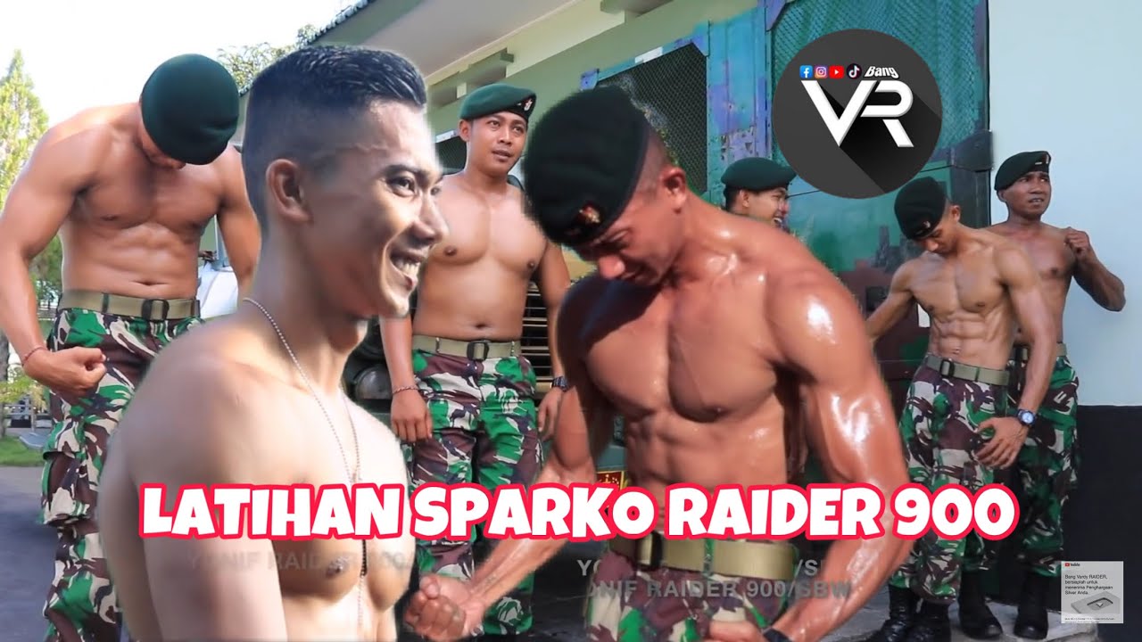 LATIHAN SPARKO - TNI RAIDER 900 - BADAN KEREN SEMUA #raider900 #pasukanraider