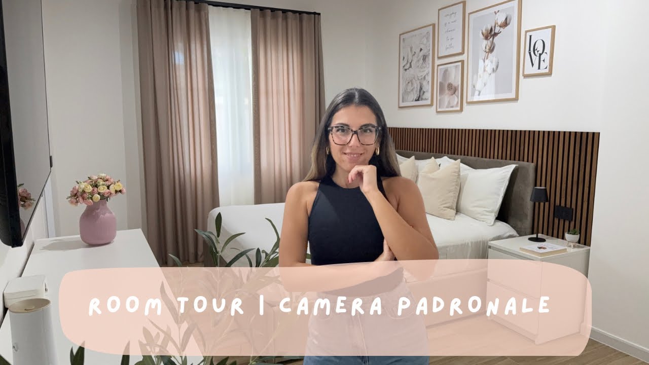Room Tour Camera Padronale 😍| Arredi eleganti e dettagli semplici