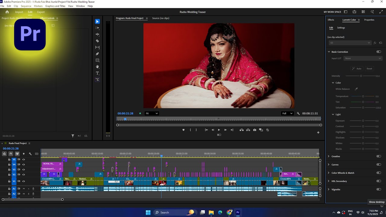 #best Wedding teaser Project | Premiere pro Project | Teaser Project | Cinematic Highlight Project