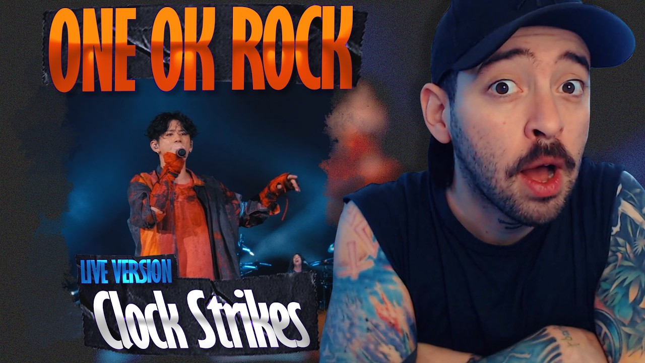 One Ok Rock - Clock Strikes | РЕАКЦИЯ | Я ОБОЖАЮ страсть, которую эта группа вкладывает в свою му...