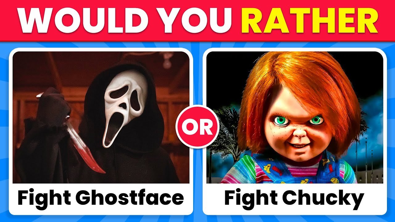 Would You Rather Halloween Edition! HARDEST CHOICES Ever 😱