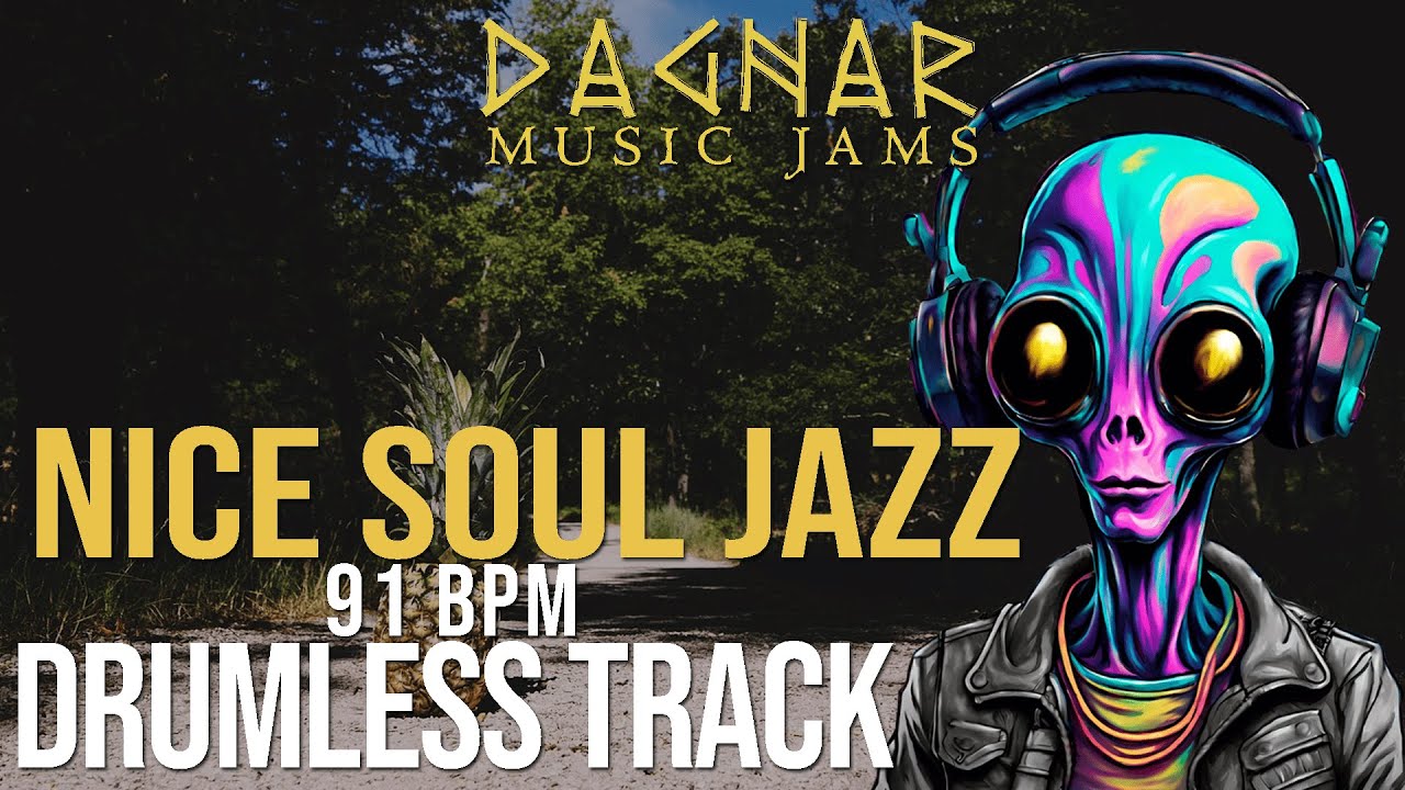 Nice Soul Jazz - DRUMLESS TRACK | 91 BPM | Play Along for Drummers
