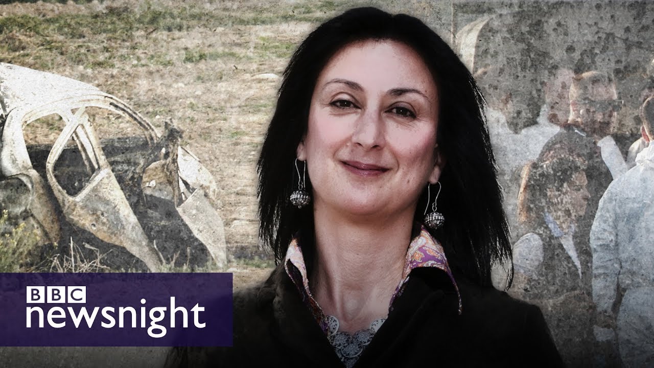 The murder of journalist Daphne Caruana Galizia: Malta’s shame? - BBC Newsnight