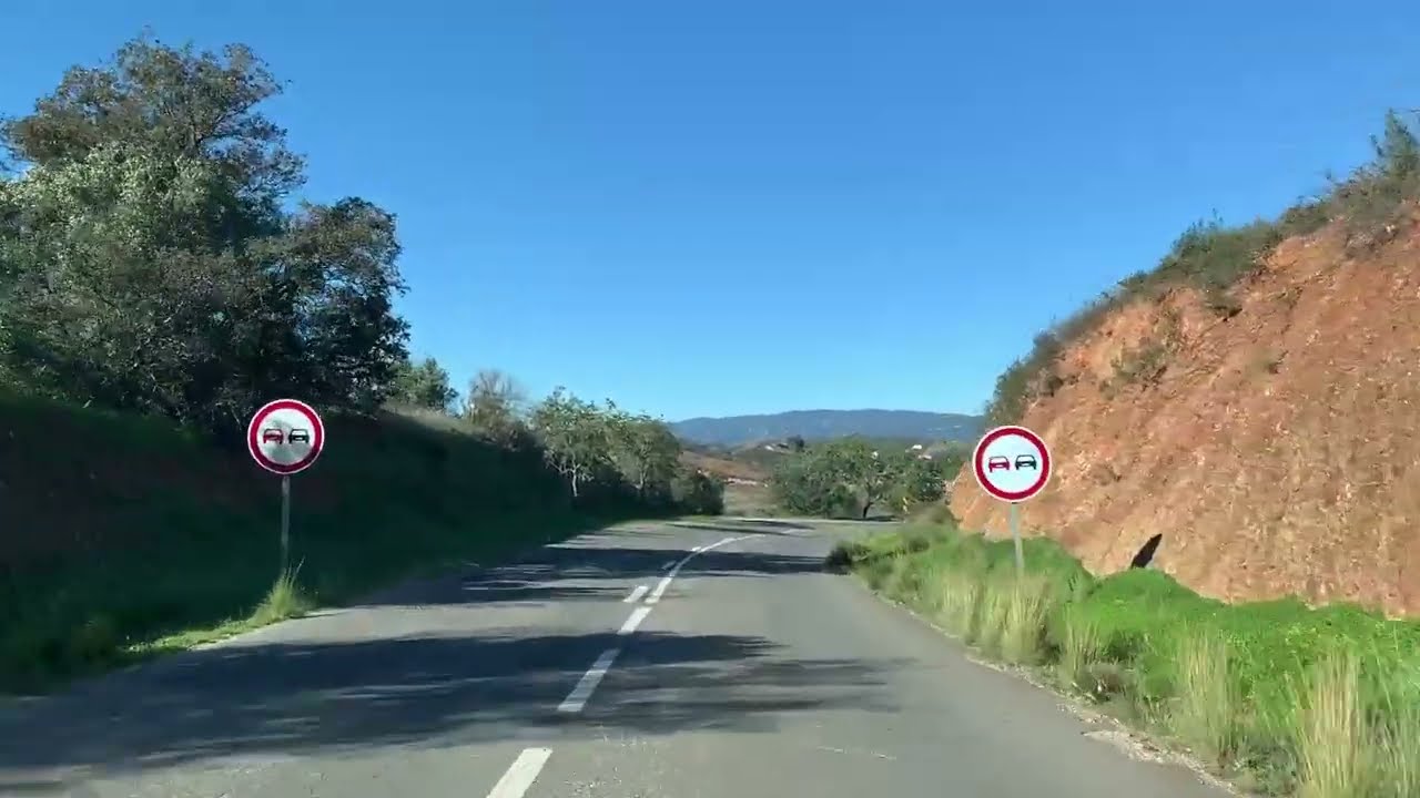 Driving from Silves to Portimao - December 2023