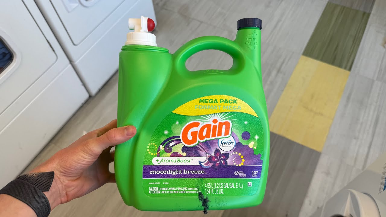 How To Use GAIN Laundry Detergent In Washer - Full Guide