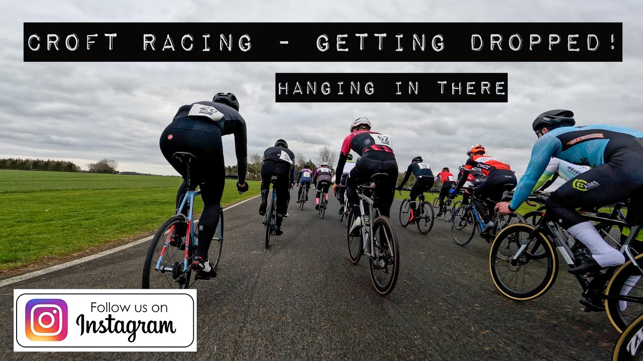Getting Dropped! - Croft Circuit Velo29 Winter Series - UK Crit/Cycle Race.