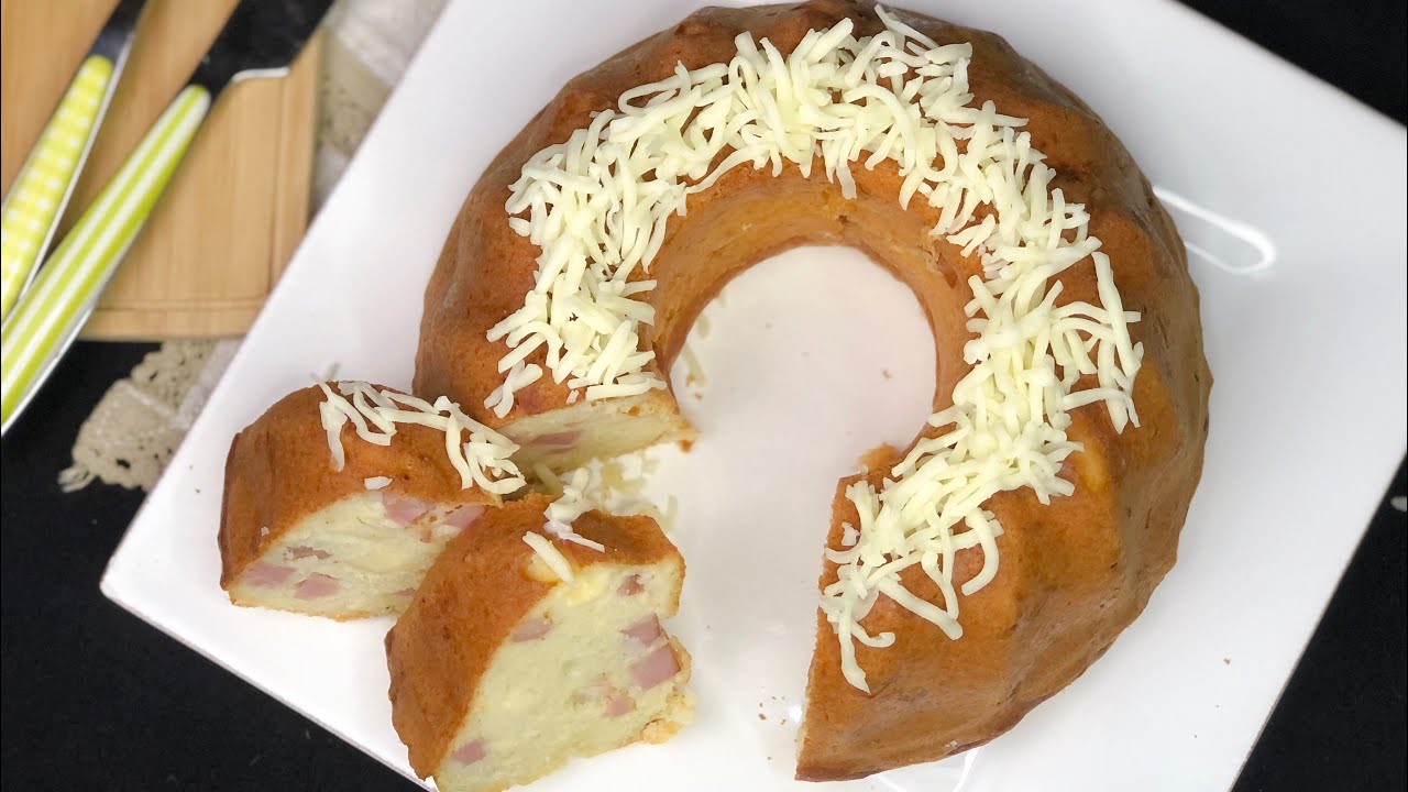 Ciambella salata allo yogurt 7 Vasetti  SVUOTA FRIGO - ZERO SBATTI !! Ricetta FACILISSIMA!