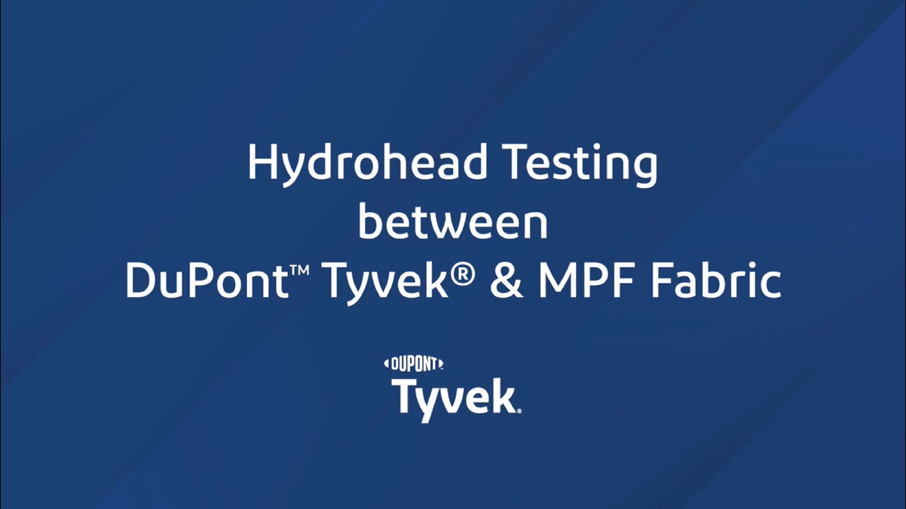 The Comprehensive Fabric Comparison: Tyvek&reg; vs. MPF Fabrics - Hydrohead, Tear, and Scratch Tests