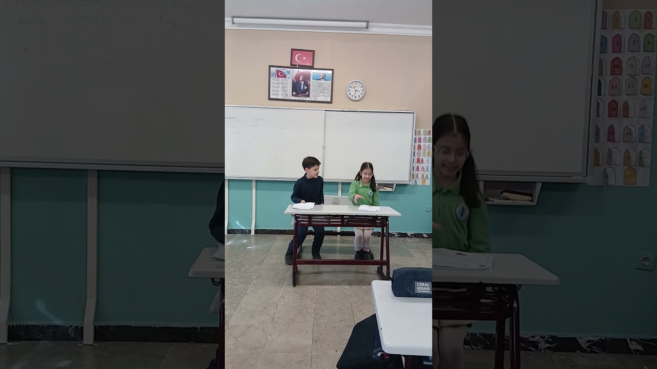 İngilizce Konuşma Ve Tiyatro Sahnelerimiz Muhteşem 3-A Sınıfımız #english #learning #study