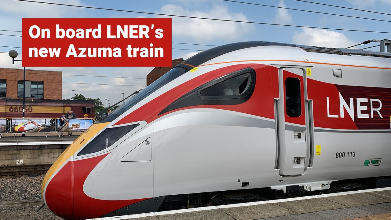 Inside LNER's Azuma train – as it meets Mallard and Flying Scotsman