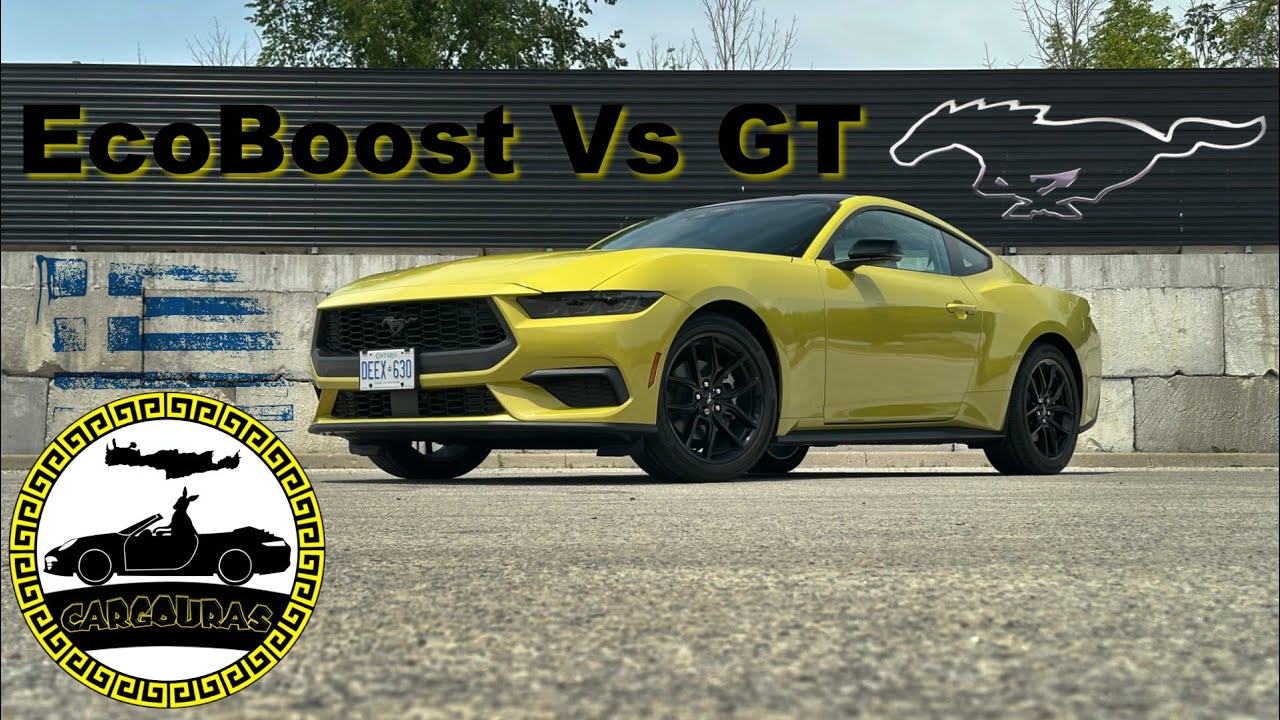 Ecoboost ή GT; Sport ή Muscle; Auto ή Manual;