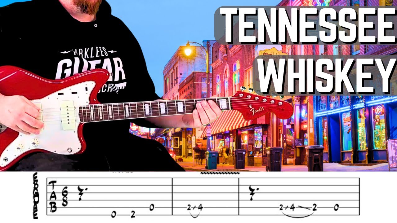 Chris Stapleton | Tennessee Whiskey Guitar Tutorial | FREE TABS | Tennessee Whiskey Guitar Lesson