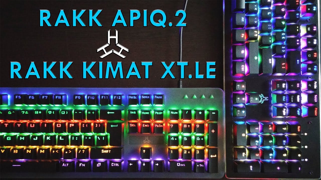 Swappable Switches or RGB? Rakk Apiq.2 VS Rakk Kimat XT.LE